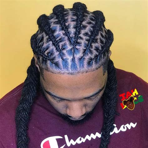 braid dread hairstyles for men